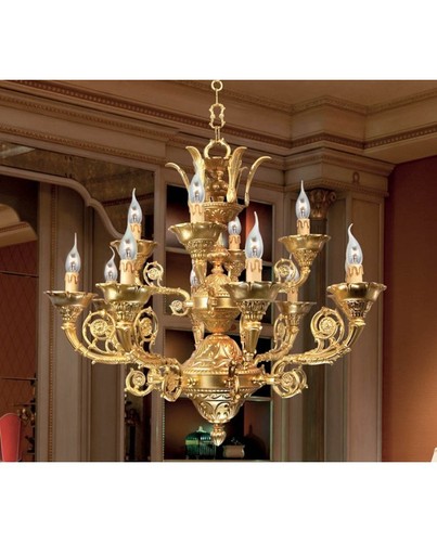 Lampadario stile classico - lampadario,