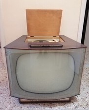 IRRADIO TELERAD TELEVISORE MOD. 22TT99 CON GIRADISCHI  VINTAGE ANNI 50-60 EPOCA