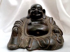 RARO ANTICO BUDDHA CINESE IN BRONZO, EPOCA FINE 1800 / INIZIO 1900.