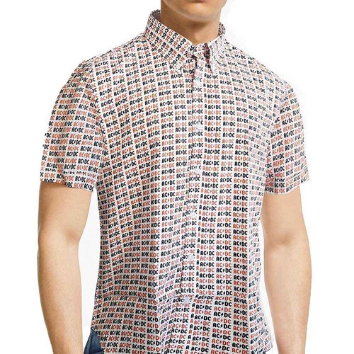 Camicia casual bianca dc - casual,