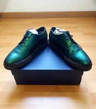 Stringate Alberto Guardiani - Verde Vernice Lucido - N.41 Calza Grande Anche 42