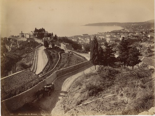 Tirage albuminé menton - albuminé, /