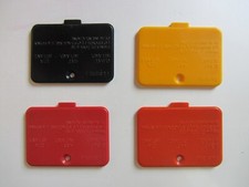 sportellino vano fusibili tv BRIONVEGA TS doney 12"  rosso nuovo