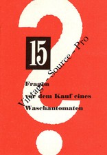 Zanker 15 domande prima di acquistare una lavatrice automatica vecchia pubbli...