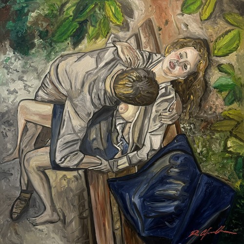 Quadro olio tela lo - tela, "lo