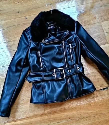 Giacca guess biker collo - giacca,