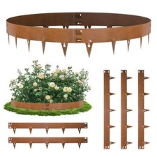 5 x bordura per aiuole corten