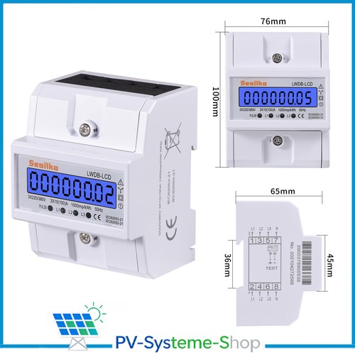 Contatore trifase calibrato
