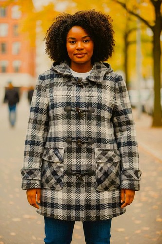 Dufflecoat cappotto donna lana