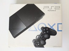 Sony PlayStation 2 32MB Console - Charcoal Black (SCPH-90004) CIB Ottima
