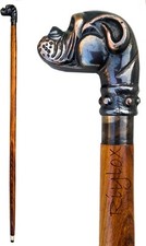 37" Wooden Walking Stick with