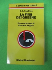 book libro LA FINE DEI GREENE
