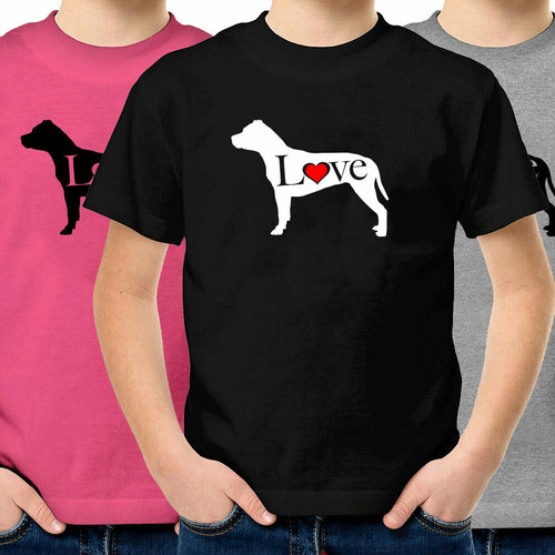 Shirt love bull - bull, pit