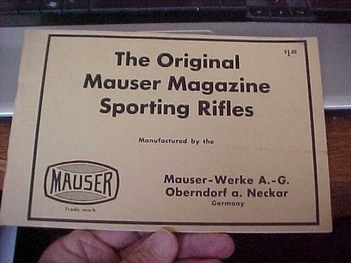 The original mauser magazine - original,