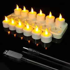 Ymenow Candele ricaricabili