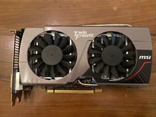 N660 Gtx Twin Frozr III 2gb Video Card Working Tested Testata Ok Msi Nvidia Gpu