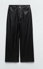 Pantalone Culotte in ecopelle