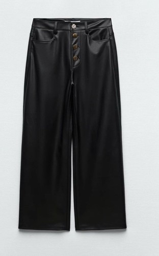 Pantalone culotte ecopelle - pantalone,