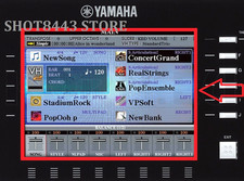 LCD per Yamaha tyros 4