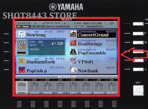 Lcd per yamaha tyros - tyros, 4