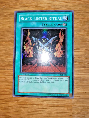 Black luster ritual - black,