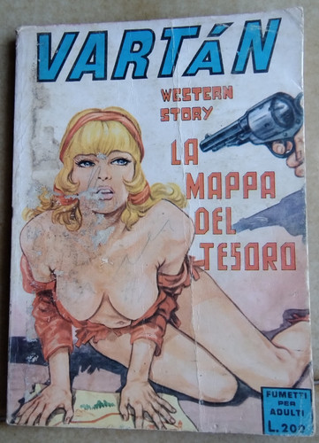 Fumetto vartan western story - fumetto,