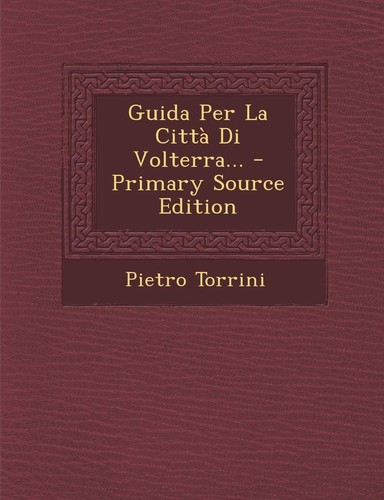 Torrini pietro guida - guida, per