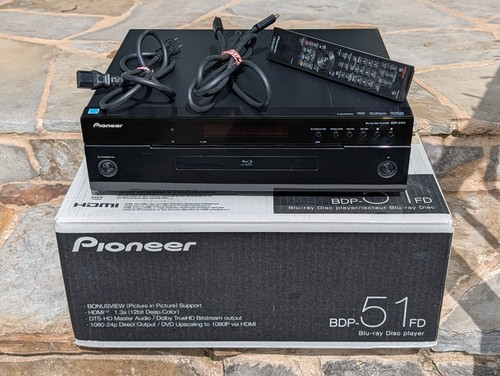 Pioneer bdp 51fd - pioneer, dvd