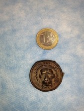 Raro Bottone REI Mantello Ufficiali Regio Esercito Italiano WWI WWII Patina