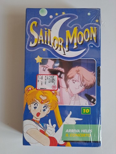 Vhs anime sailor moon 10 - vhs, n.10