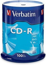 100 CD -R VERBATIM VERGINI