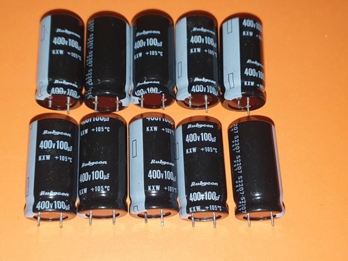 10x elko 100μf 400v - elko,