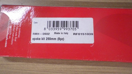 Fulcrum red metal spoke - red,