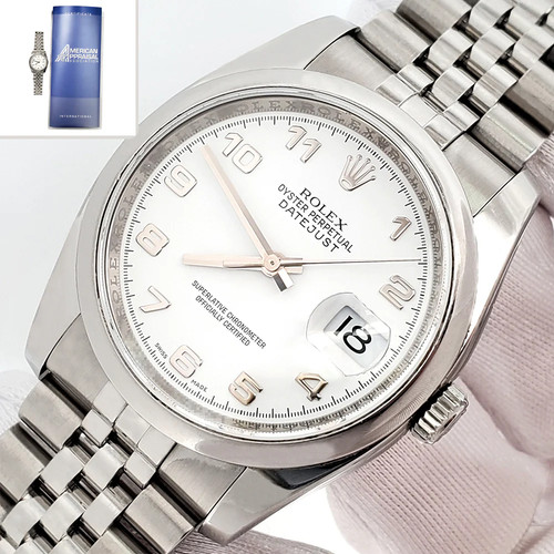 Orologio rolex datejust bianco - rolex,