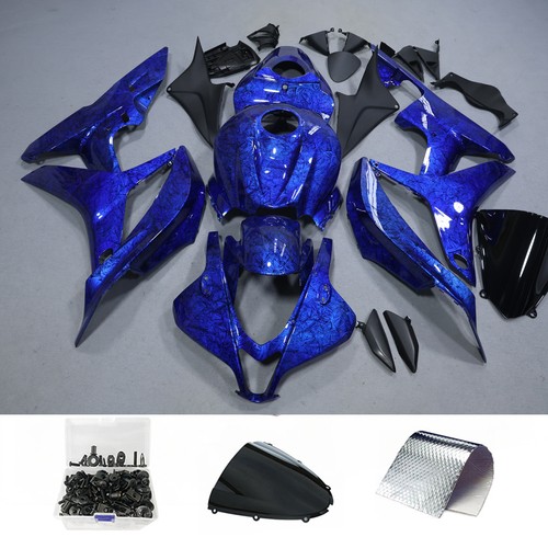 Blue forged carbon fiber - carbon,