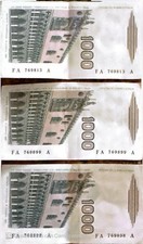 Banconote 1000 lire marco - 3,