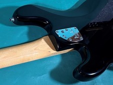 Fender American Deluxe Precision Bass N3 BK/Black Active Alder Maple Condition