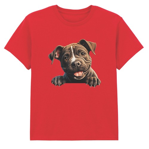 Maglietta carina pitbull - maglietta,