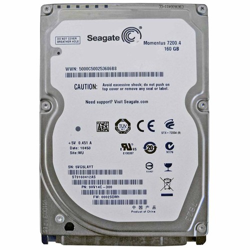 Hard disk 160gb - 160gb, seagate