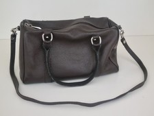 Borsa a mano donna in pelle borsetta tracolla tasche interne cerniera vintage