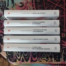 5 Volumi STORIA DEL COMUNISMO Edizioni Speciali IL GIORNALE BIBLIOTECA STORICA
