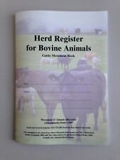 Herd Register for Bovine