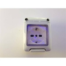 GEWISS SCATOLA STAGNA CON PRESA UNEL 2P+T 16A IP55 GW27842