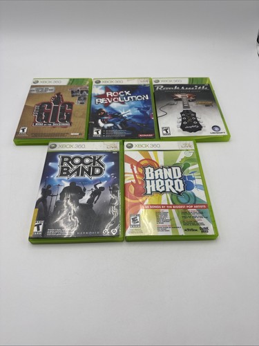 Xbox 360 rock band - xbox,
