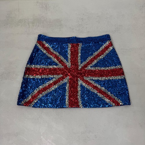 Minigonna vintage paillettes