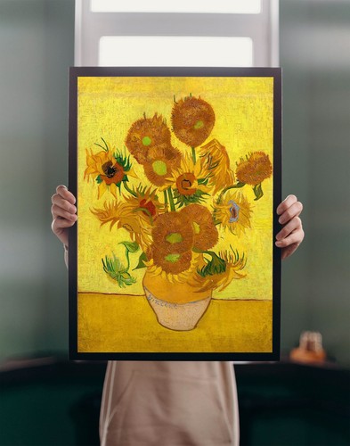 Girasoli 1889 poster stampa - poster,