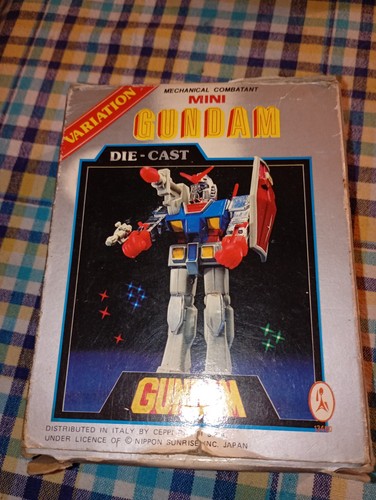 Gundam mini die cast - gundam, ceppi