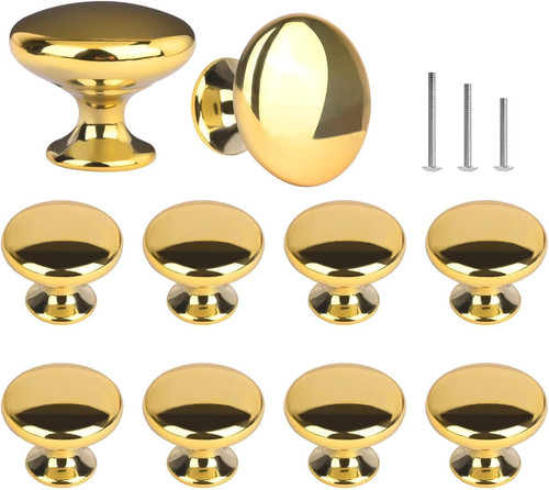 10x oro cromato lucido - 10x, pomelli