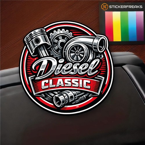 Adesivo diesel classic sticker - diesel,
