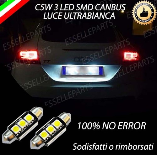Coppia luci targa led per - coppia,